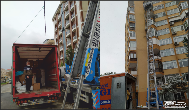 Asansörlü Evden Eve Nakliyat
